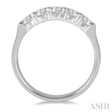 5 Stones Diamond Weeding Band