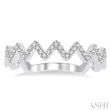 Zig Zag Diamond Fashion Ring