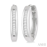 Diamond Petite Huggie Earrings